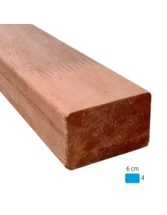 Chevrons en bangkirai abouté