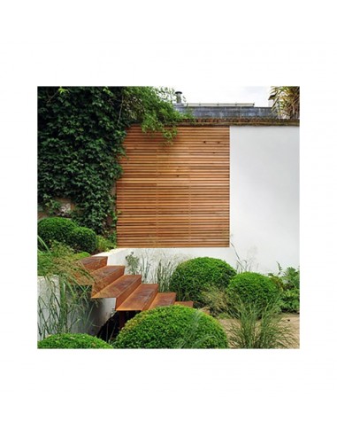 Escalier de jardin en acier Corten