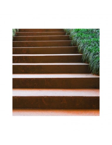 Escalier de jardin en acier Corten