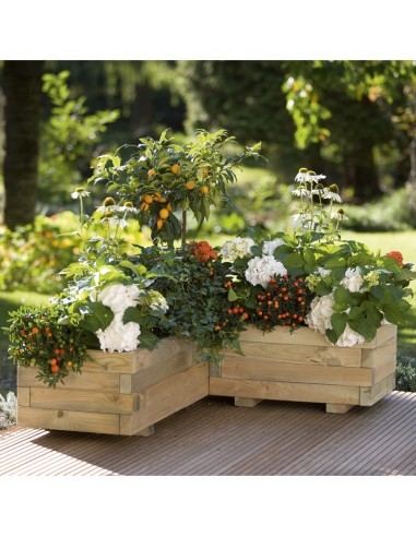 Rechthoekige bloembak