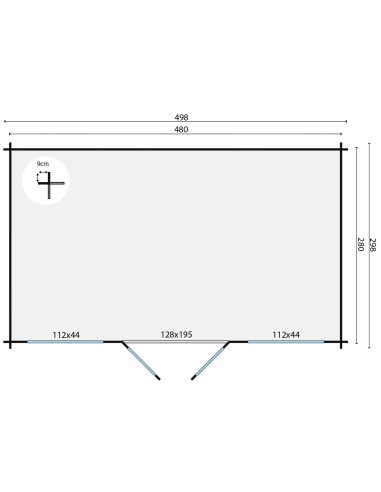 Abri de jardin zoning Ikea