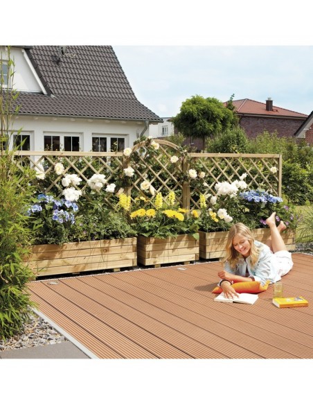 Rechthoekige bloembak