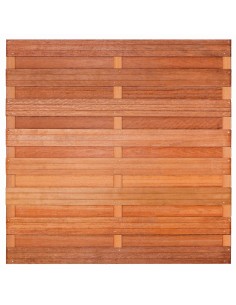 Tuinpaneel van exotisch hout 2