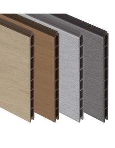 Planches pour palissades en bois composite XL