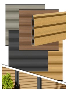 Brise vue composite Neo Platinum