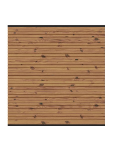 Palissade in thermisch verwarmd hout - Neo