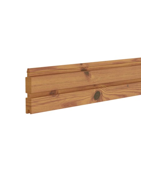 Palissade en bois thermo chauffé - Neo