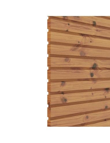 Palissade en bois thermo chauffé - Neo