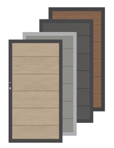 Porte en bois composite XL