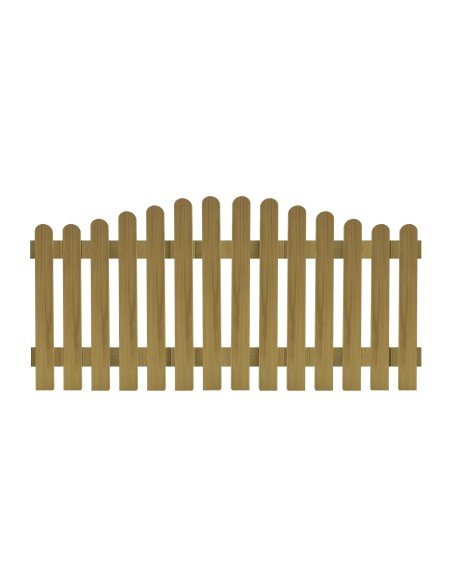 Barrière basse de jardin