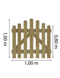 Petit portillon de jardin 2