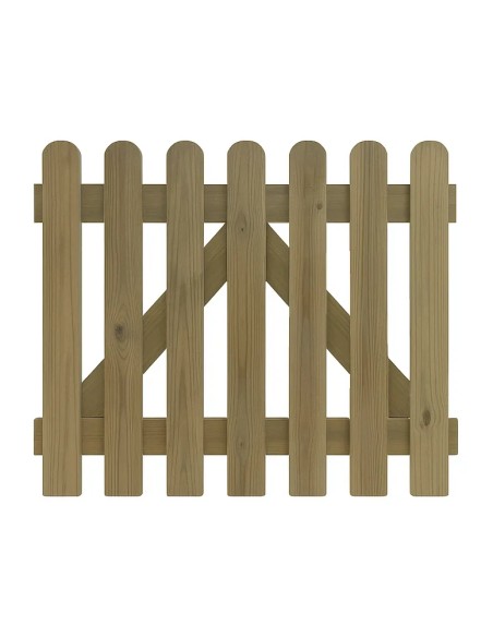 Portillon bas de jardin