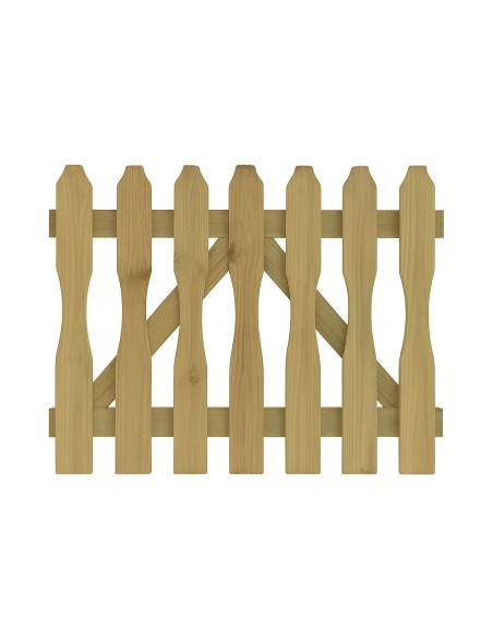 Porte de jardin basse