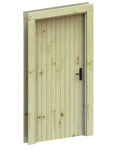 Porte anti-bruit acoustique