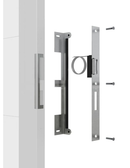 Gâche électrique pour portail double battant