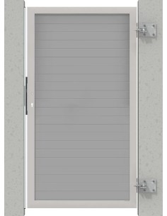 Profilé d’arrêt pour fixation d’une porte contre un mur 2