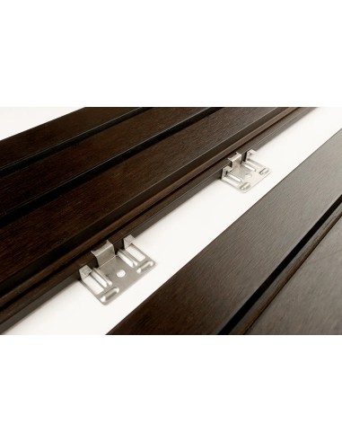 Clips pour bardage bambou symphony 100 pcs + vis