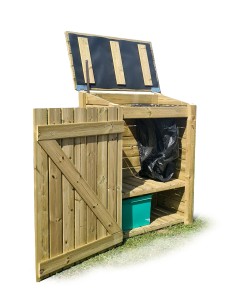 Abri pour poubelle exterieur