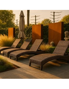 Panneaux en acier Corten 2