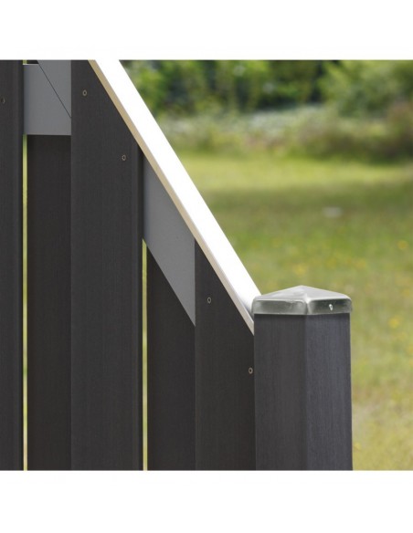 Chapeau de protection poteaux pyramidale