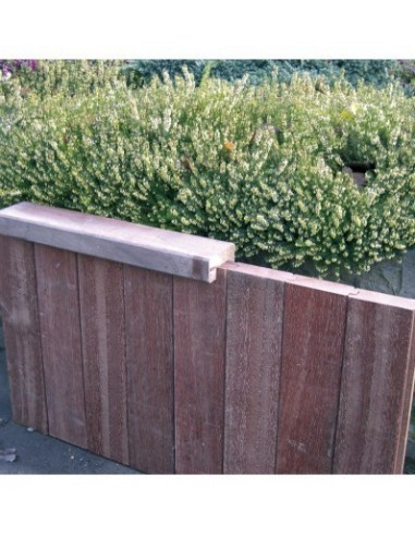 Mur de soutien en Azobé