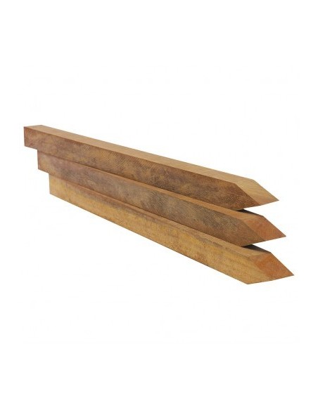 Piquets de soutien en Azobé