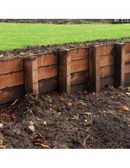 Piquets de soutien en Azobé