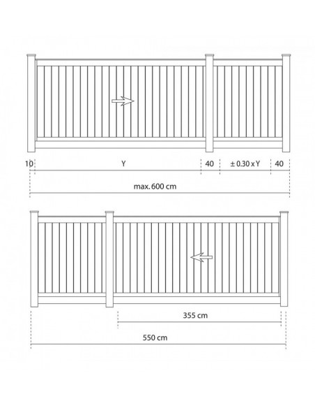Porte et portail moderne