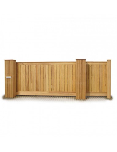 Moderne deur en poort