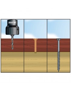 Mèche pour planche de terrasse 2