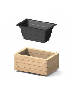 Bac de protection rectangulaire pour bac à fleurs 2