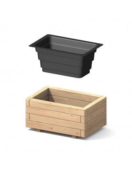 Inzet voor rechthoekige bloembakken