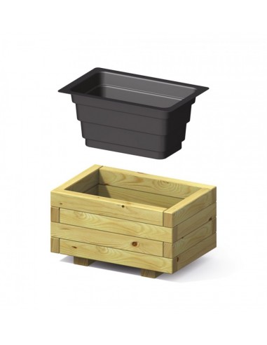 Inzet voor rechthoekige bloembakken