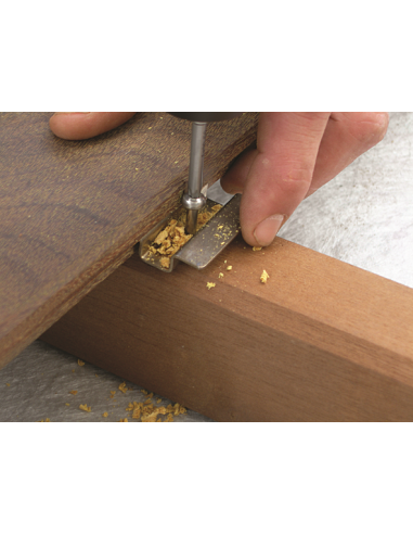 B-fix clips fixation invisible pour planche de terrasse