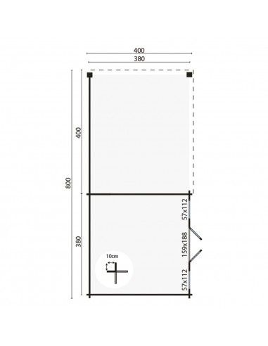 Abri de jardin - Chalet en bois
