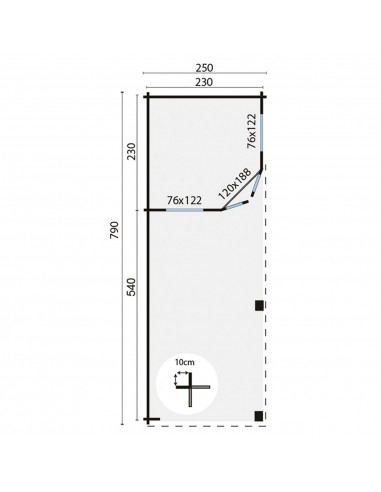 Abri de jardin en bois