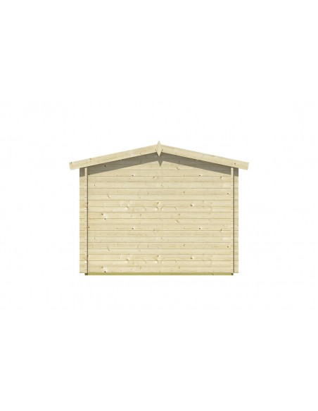 Tuinhuisje met dubbele deur en dubbel glas