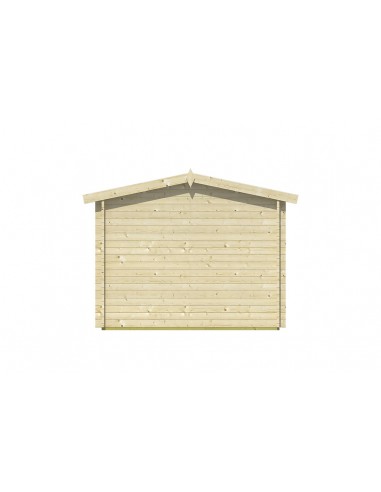 Tuinhuisje met dubbele deur en dubbel glas