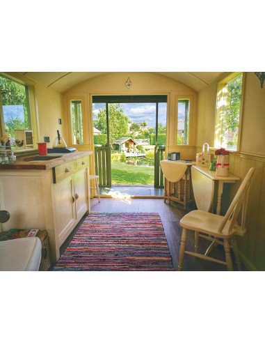 Roulotte en bois a vendre