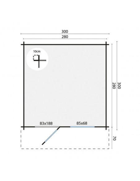 Chalet de jardin Opwijk