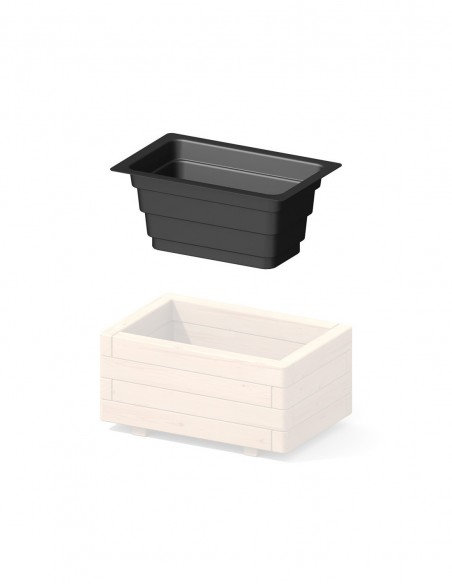 Inzet voor rechthoekige bloembakken