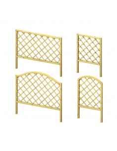 Treillage pour bacs à fleurs