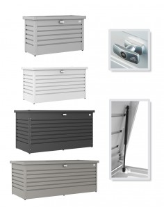 Coffre de jardin en métal