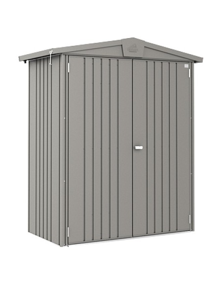 Abri de jardin Biohort métallique gris quartz