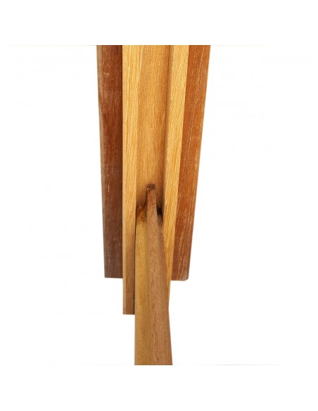 Exotische houten gegroefde U profiel