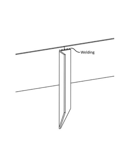 Piquet en acier corten