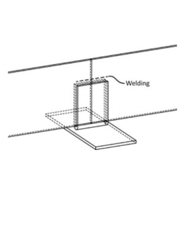 Cortenstaal paalvoet
