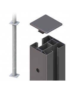 Paal voor in beton Clips 2