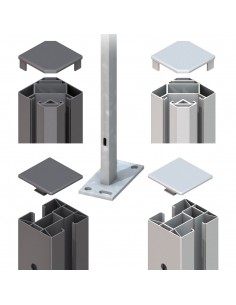 Poteaux à visser Clips