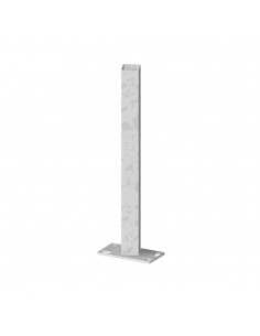 Fixation poteaux PVC